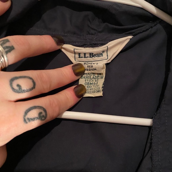 LL Bean Windbreaker Sz Md Vintage - Picture 4 of 7